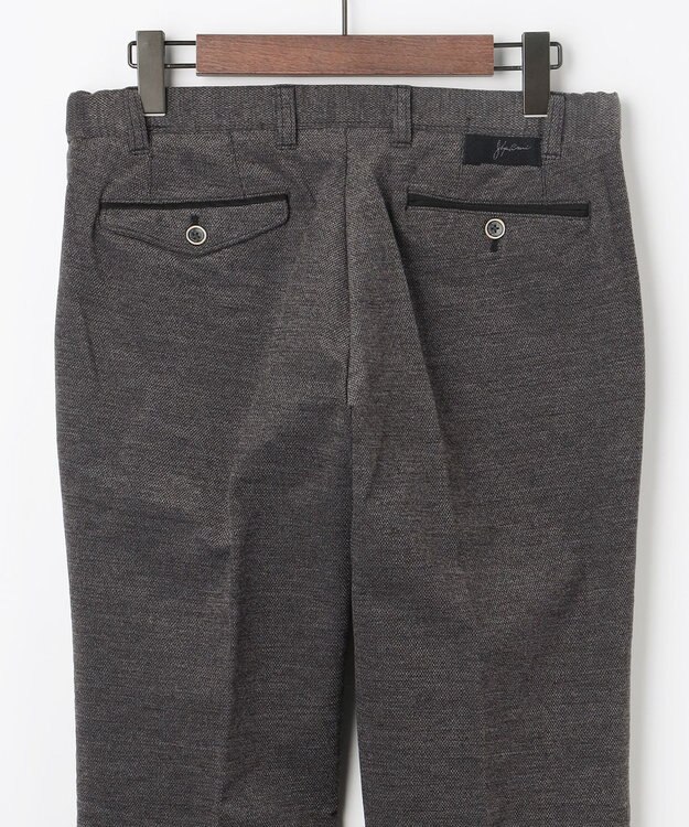 JOSEPH ABBOUD 【ウエストも伸びる！/暖かパンツ/オーガニックコットン使用】ライスコールストレッチパンツ グレー系
