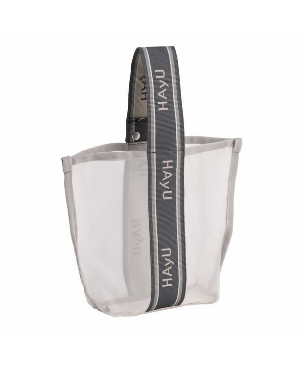 ACE BAGS & LUGGAGE HAyU × ace.  フォールディング 折り畳みトートバッグ 猫柄 30L 17862 グレー