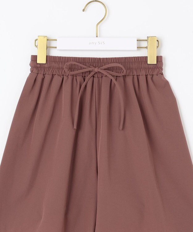 ANY SIS 【3SET】ティアード スイムウェア ブラック×レンガ