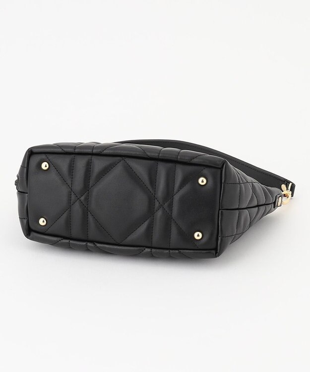 LA BAGAGERIE シープキルティング　2WAYショルダー ブラック