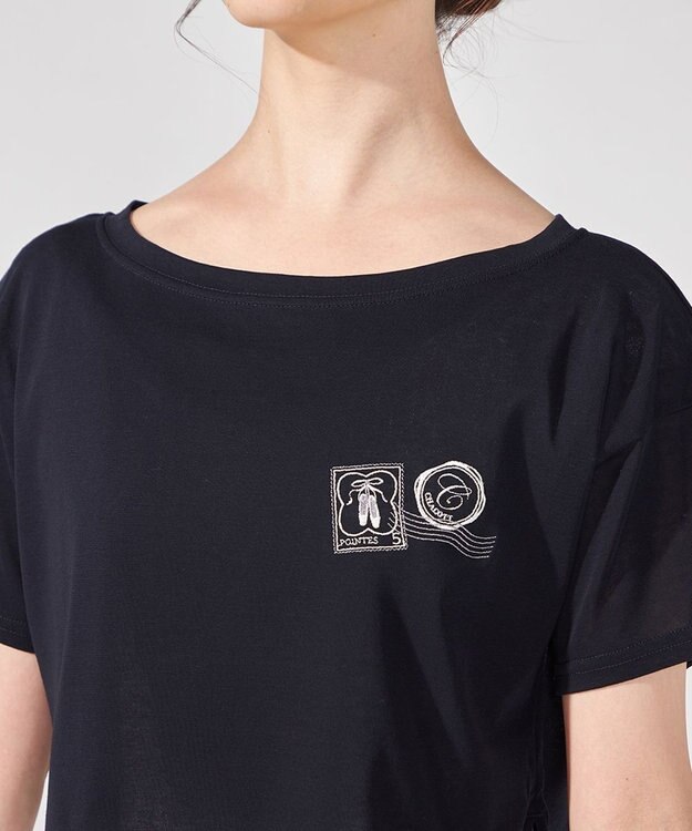 Chacott Tシャツ ネイビー