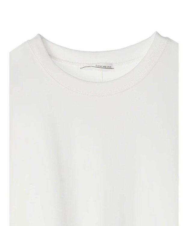 Green Parks ・ＥＬＥＮＣＡＲＥ　ＤＵＥ　メタリック切替ＴＥＥワンピ Off White