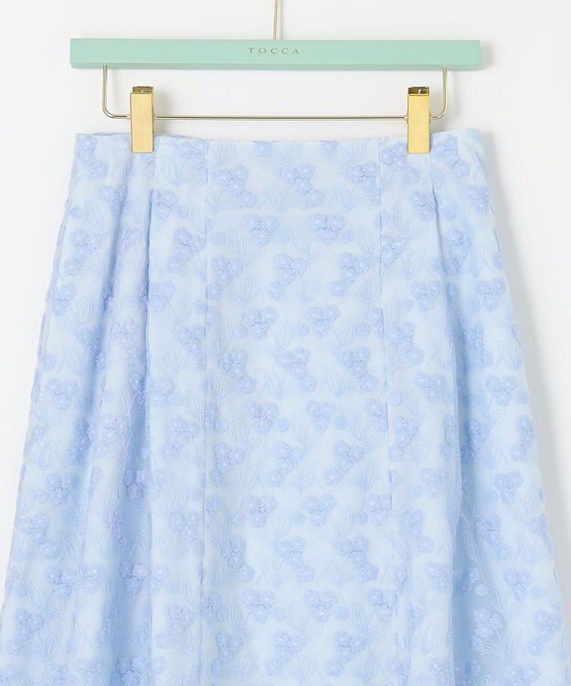 TOCCA FLORAL PICNIC スカート サックスブルー系