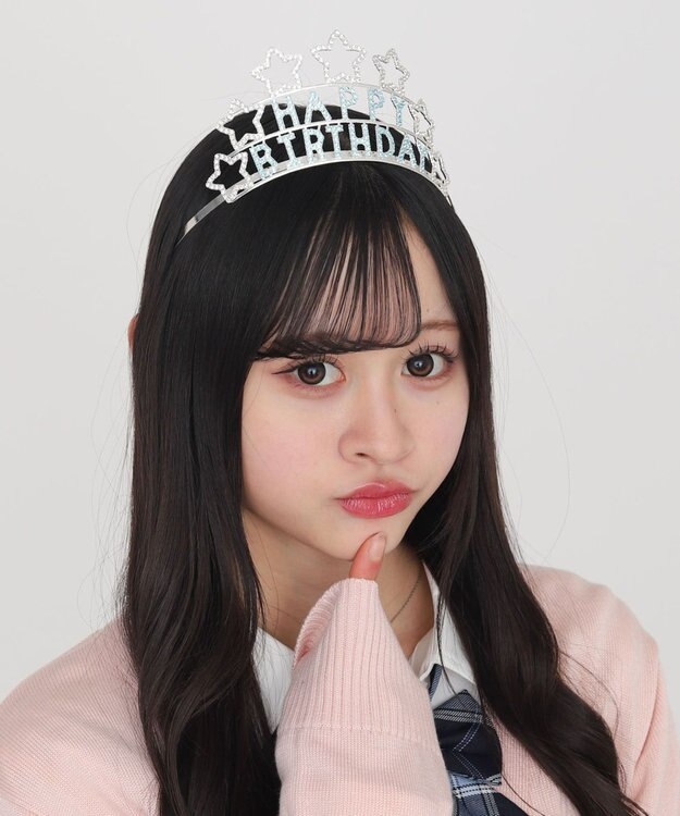 WEGO 【SCHOOLITEM】キラキラティアラ 柄3