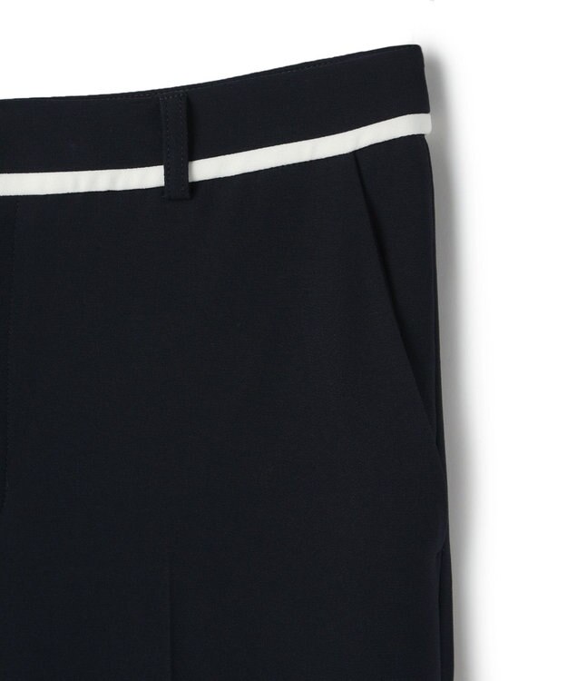 BEIGE， 【セットアップ対応】CINDY / クロップドパンツ Navy x White