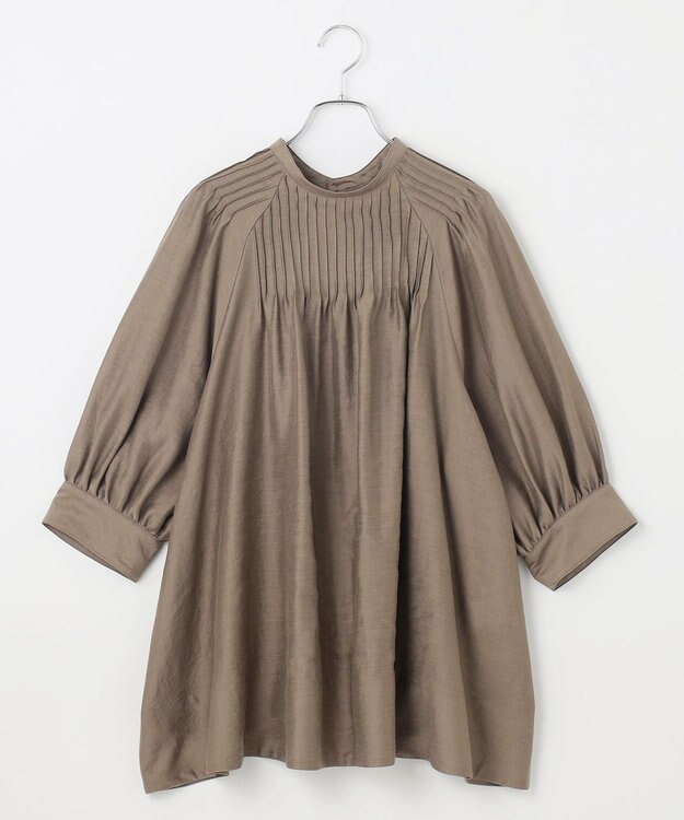 #Newans 【金子綾さんインスタライブご紹介アイテム】（前後着用可能）ピンタックシアーブラウス ホワイト