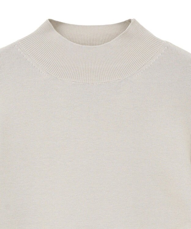 YECCA VECCA ハイネックリブニット Beige
