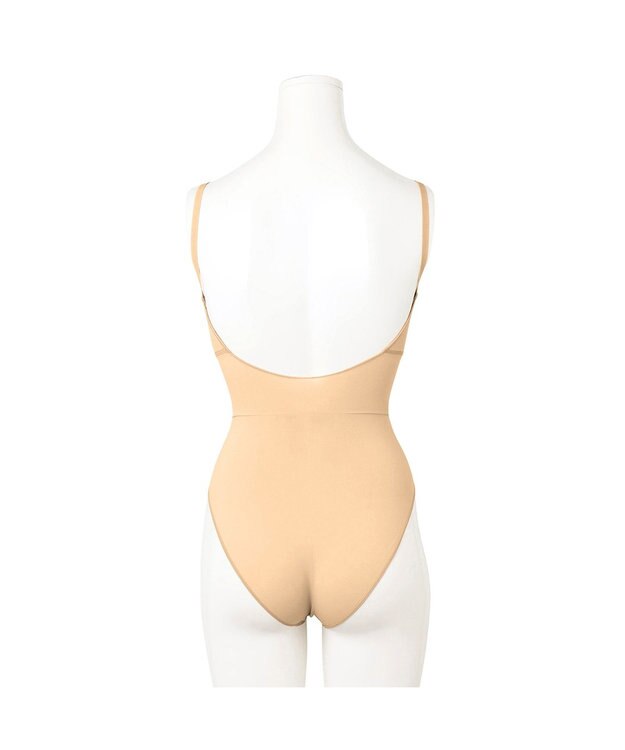 Chacott クール ボディファンデーション（カップ差込可） ベージュ