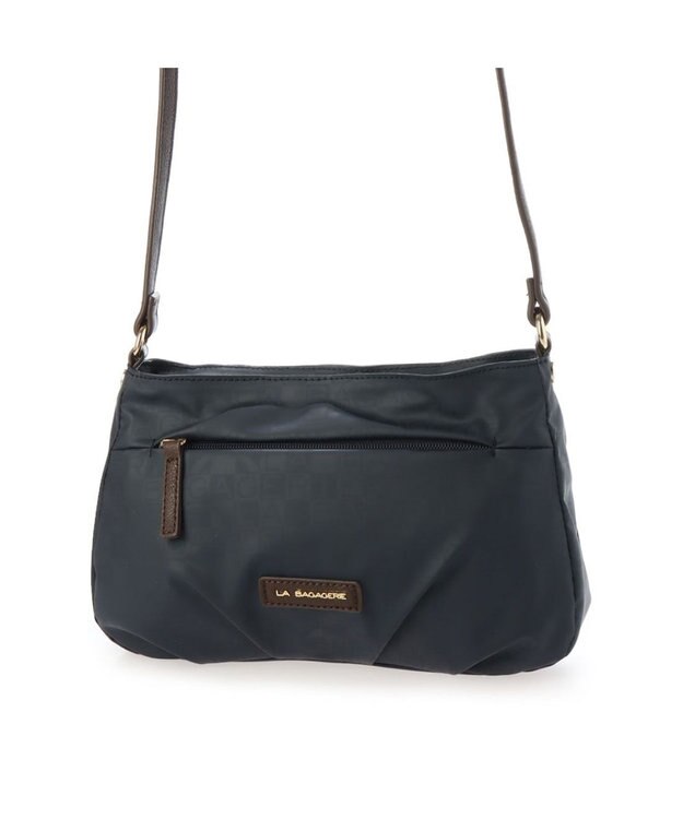LA BAGAGERIE MONOGRAMME ポシェット ネイビー