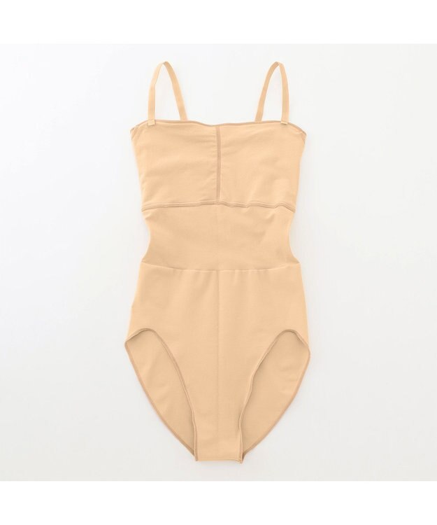 Chacott クール ボディファンデーション（カップ差込可） ベージュ