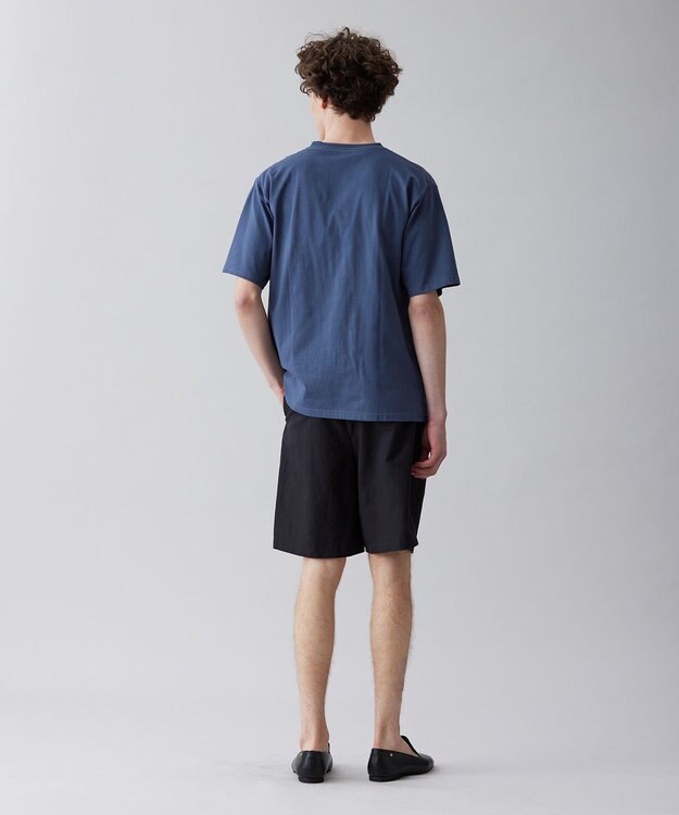 UNFILO MENS ライトリネン ショートパンツ [23年春夏商品] ブラック