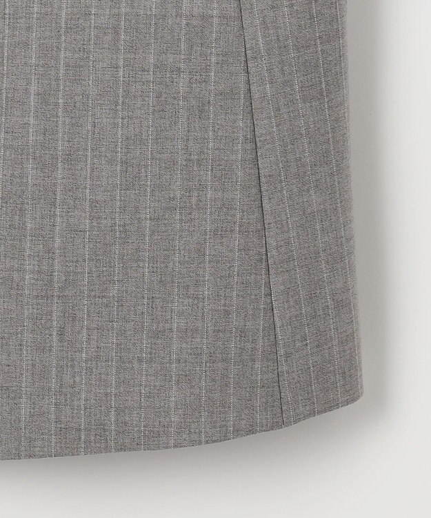 J.PRESS LADIES 【セットアップ対応】BAHARIYE2 ノーカラー ジャケット ライトグレー系1