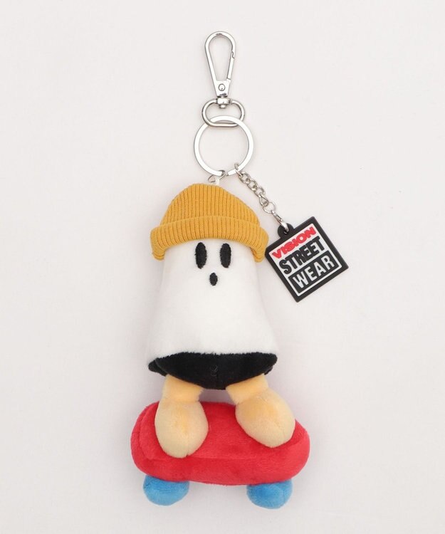 WEGO ゴーストスケーターヌイキーホルダー イエロー