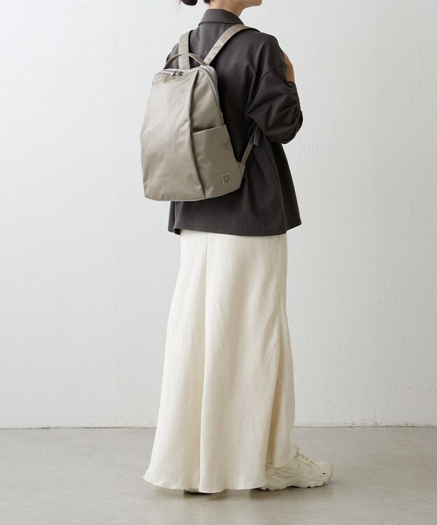 russet ＜背面メッシュ仕様＞クラウズナイロンリュックサック(CE-1499) Gray