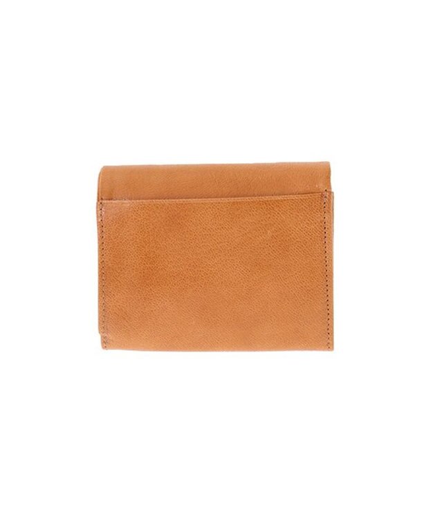 genten ゴートベーシック 二つ折り財布 キャメル