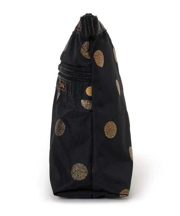 LeSportsac COSMETIC CLUTCH/ゴールドグリッタードッツ ゴールドグリッタードッツ
