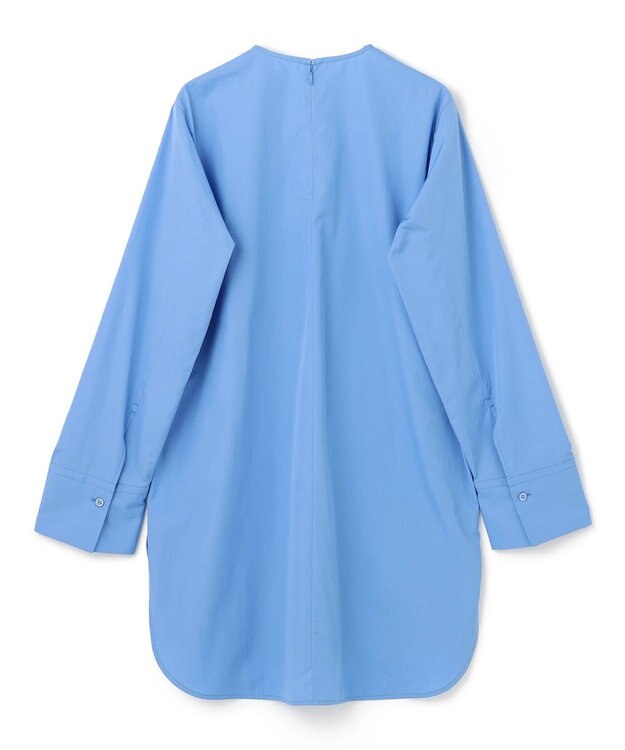 BEIGE， 【洗える】MUTERSE / プルオーバーシャツ Blue