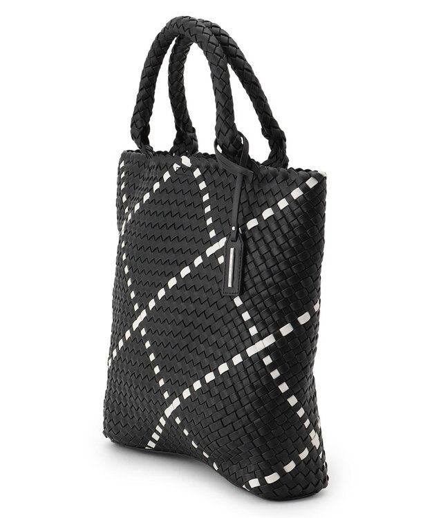 23区 【Oggi3月号掲載】メッシュ スクエア トートバッグ ブラック系