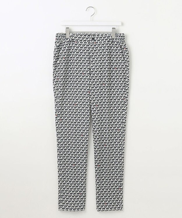 23区GOLF 【MEN】【ストレッチ】ハンタードッグ柄 パンツ ホワイト系5