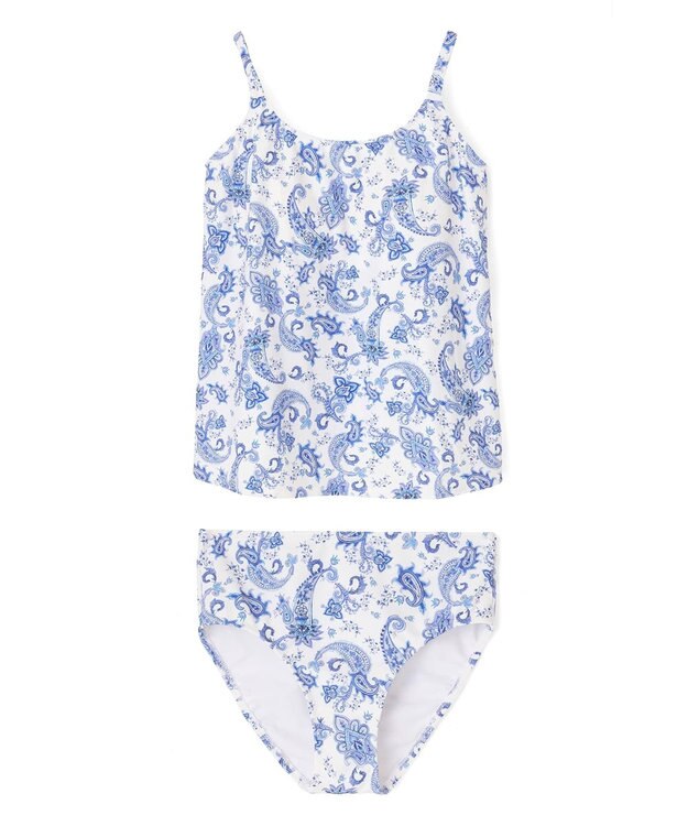 San-ai Resort（三愛水着楽園） スリーブドレス３点セット　9M・11L　【Coral veil（コーラルヴェール）】 ブルー