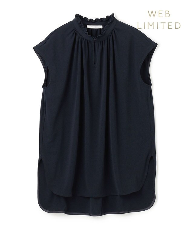 BEIGE， 【WEB＆一部店舗限定】BELFLOWER / カットソー Navy