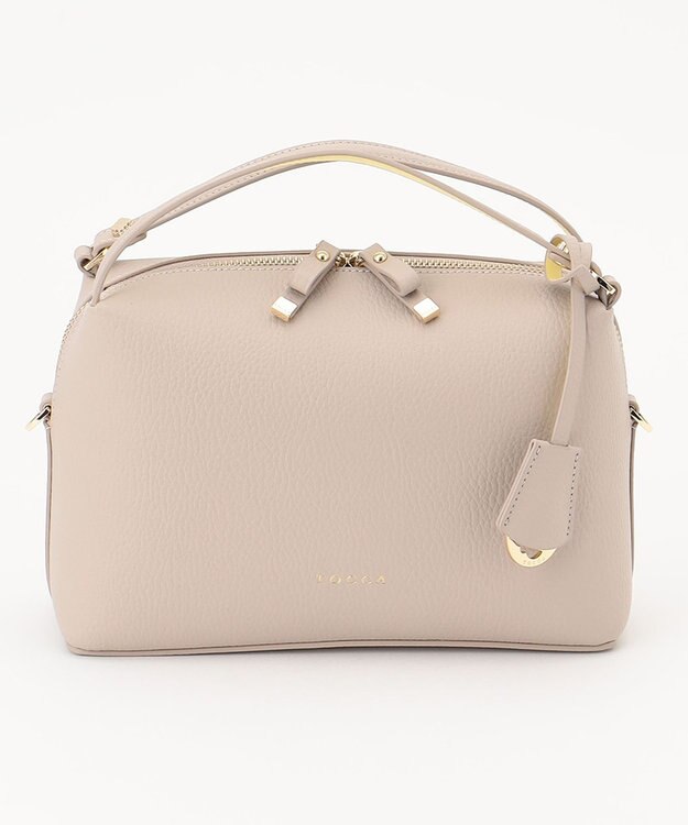 TOCCA MELODY LEATHER POCHETTE ポシェットバッグ ライトグレー系