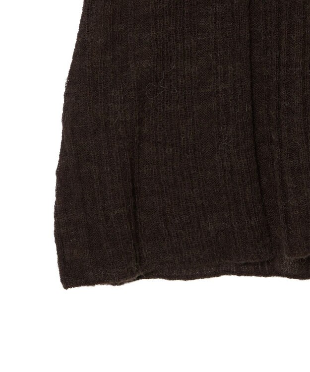 JOSEPH シアーウールリブ ハイネックニット Cocoa