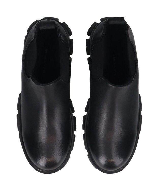 Bridget Birkin 【PARADIS COULEUR】防滑ソール撥水サイドゴアアンクルブーツ ブラック