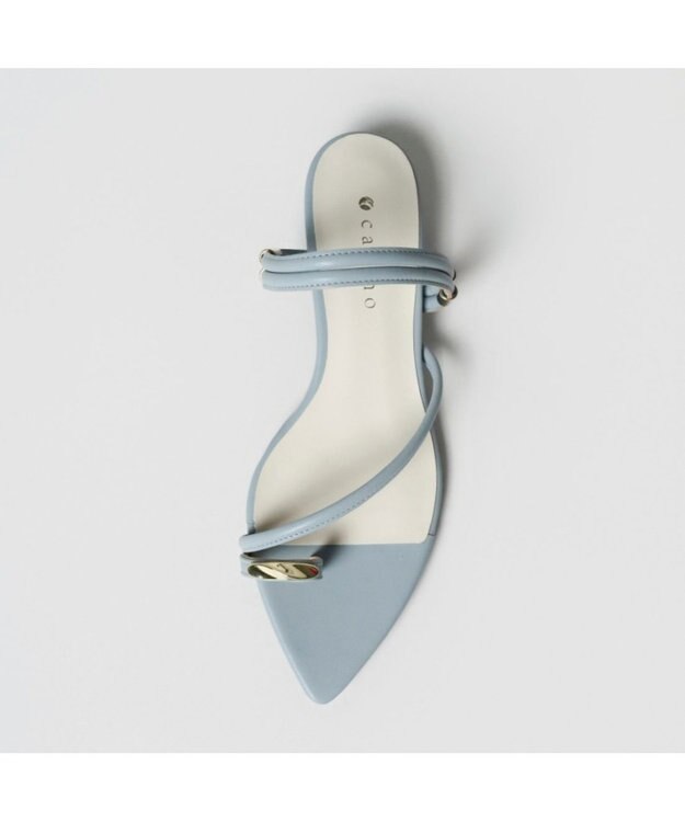 MODE ET JACOMO <carino>トングサンダル ライトブルー