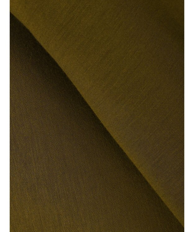 Green Parks armonia．ダンボール配色ワンピース Khaki