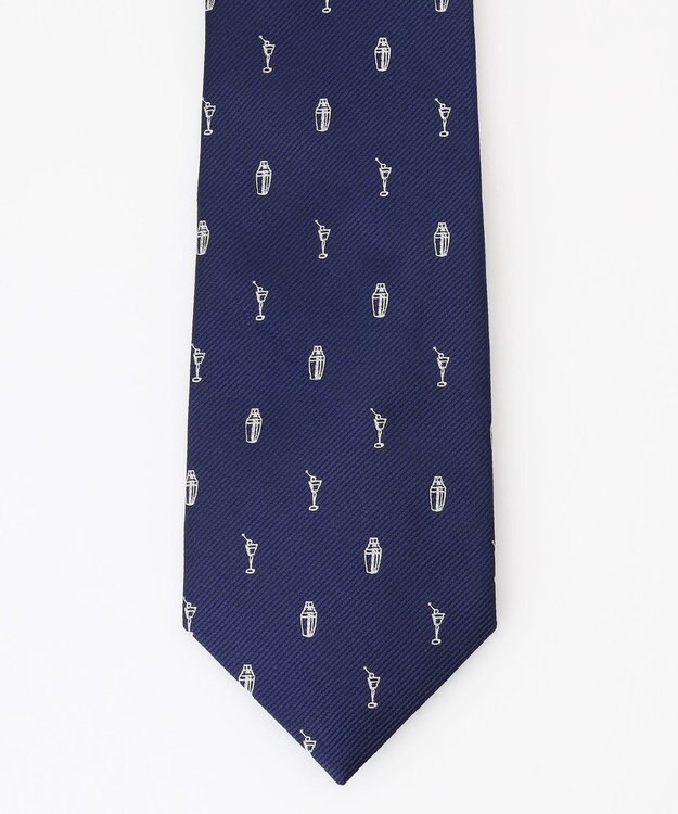 J.PRESS MEN 【JOKE TIE COLLECTION】カクテル ネクタイ ネイビー系8