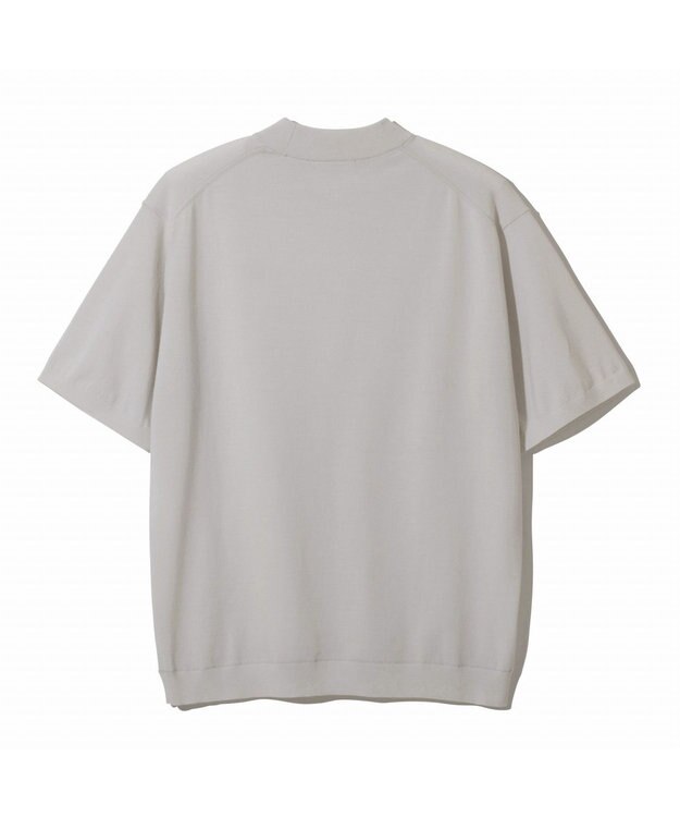 ZERO HALLIBURTON ニットモックネックTシャツ ZHG-M5S9b 82959 ホワイト