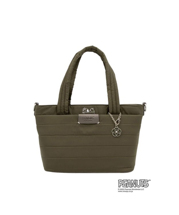 CLATHAS CLATHAS×PEANUTS 2WAYトートバッグ カーキ