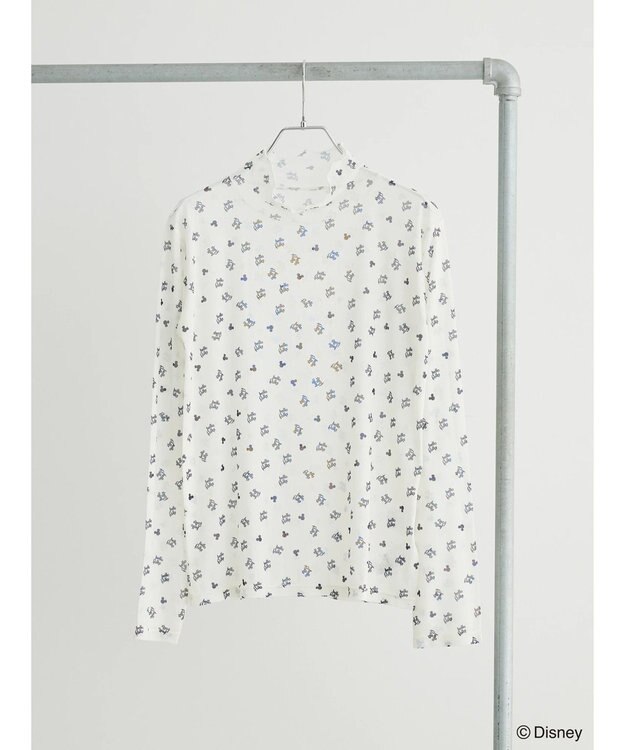 Green Parks Ｄｉｓｎｅｙ／シアーハイネックインナー Ivory