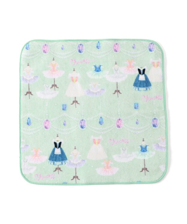 Chacott ジュエルチュチュハンドタオル アイスグリーン