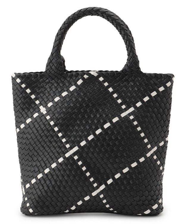 23区 【Oggi3月号掲載】メッシュ スクエア トートバッグ ブラック系