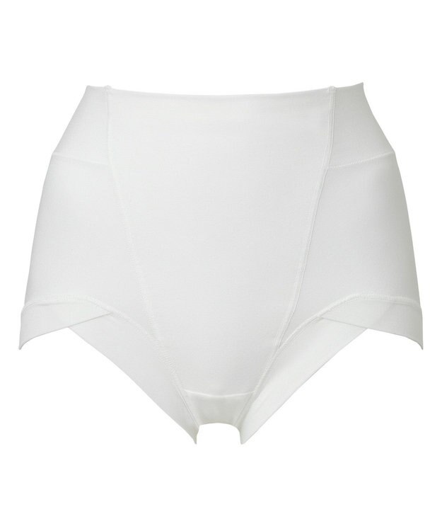 BRADELIS New York 【BRADELIS NewYork peace】綿混楽々ハイウエストショーツ24 オフホワイト