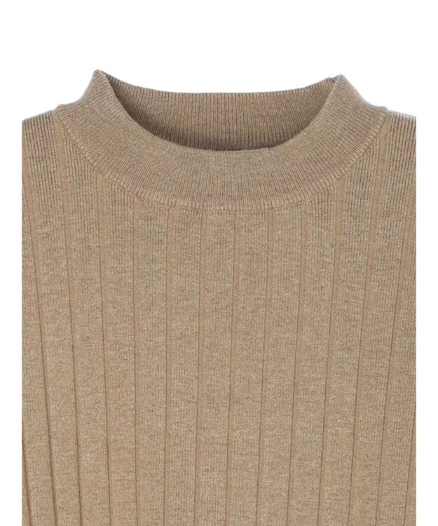 Green Parks リブニットプルオーバー Beige