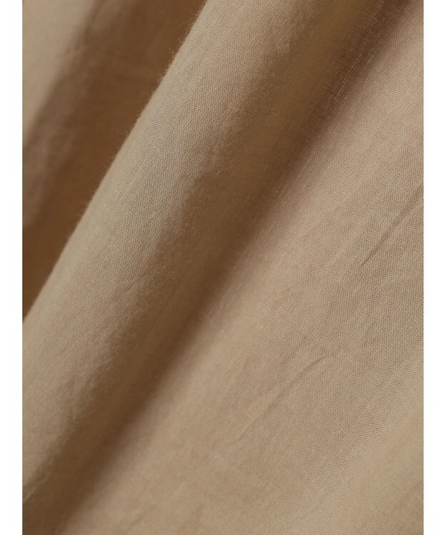 Green Parks インド綿 ノースリーブワンピース Mocha