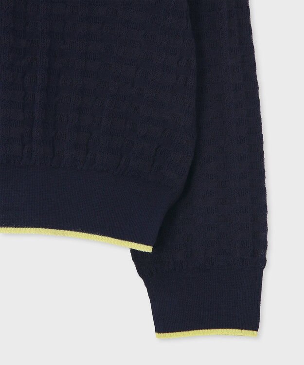 Paul Smith シアーVネック ニット ネイビー