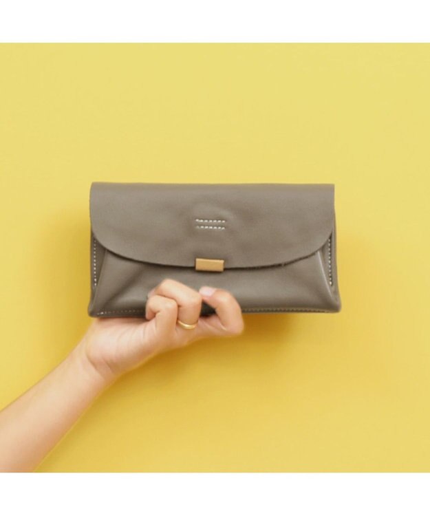 UNBILLION アトランタ ATLANTA / 牛革かぶせ長財布 GY