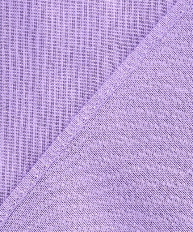 自由区 S ノースリーブコットン ブラウス ラベンダー