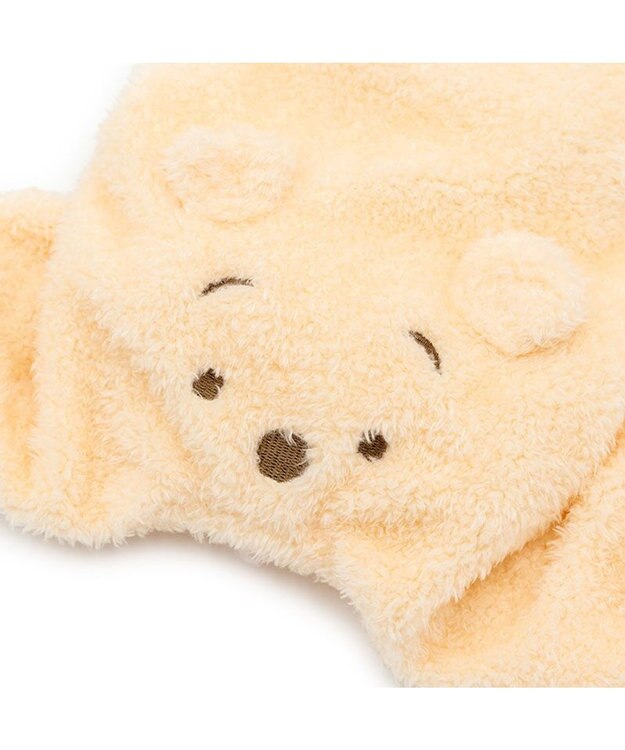 PET PARADISE ディズニー くまのプーさん ふわふわロンパース 《蜂柄》 小型犬 イエロー