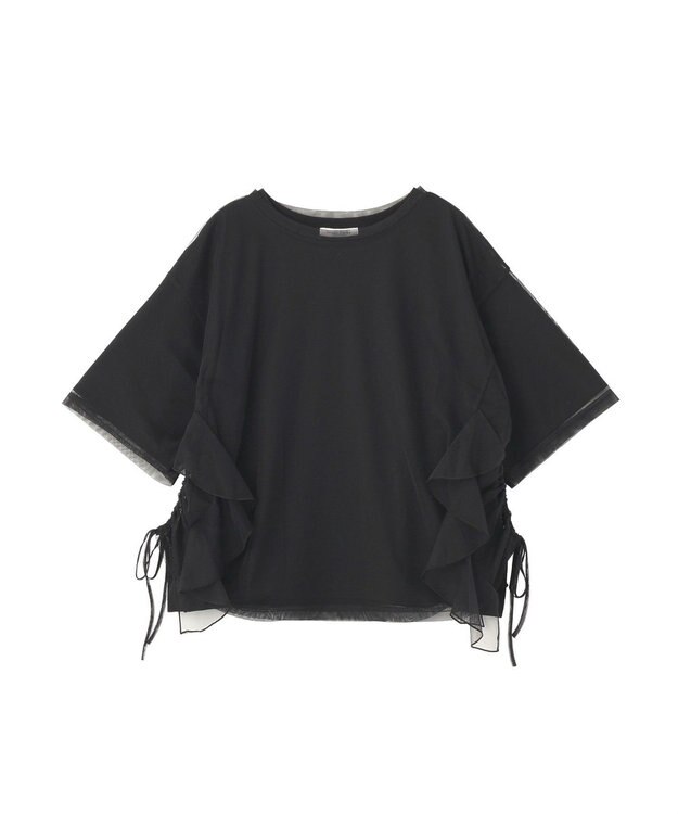 Green Parks ＳＥＴ２点チュール＋半袖ＴＥＥ Black