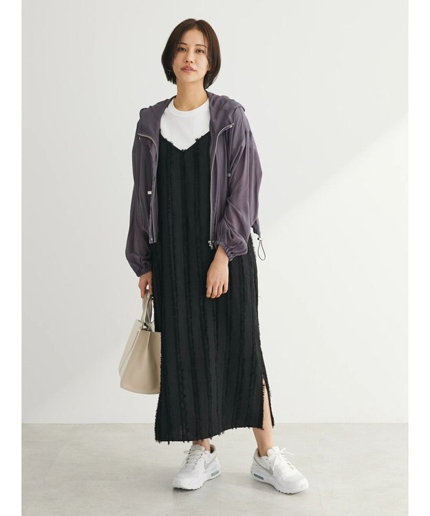 Green Parks ・ＥＬＥＮＣＡＲＥ　ＤＵＥ　シアーマウンテンパーカー Charcoal Gray