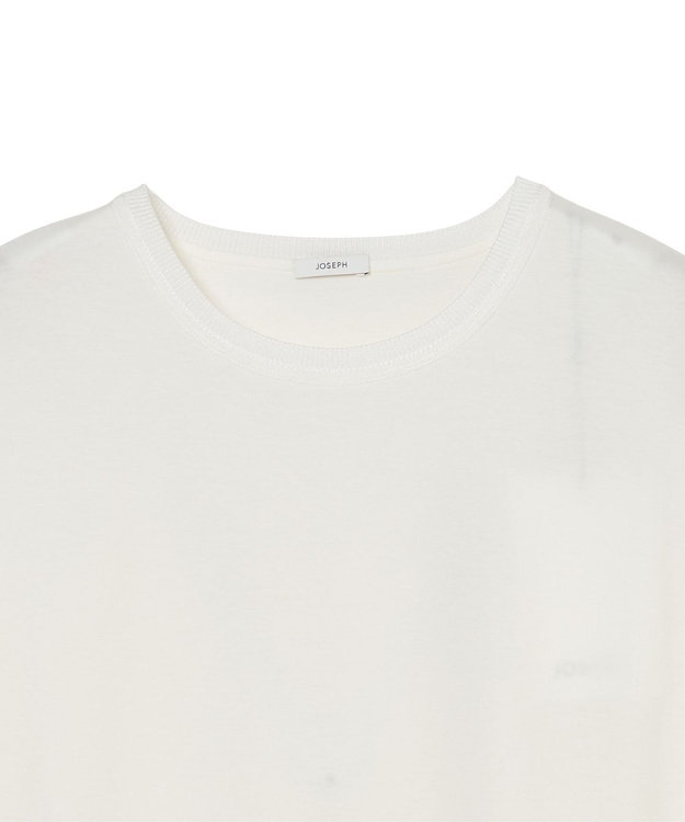 JOSEPH コンフォートコットン　ショートスリーブTシャツ Wax
