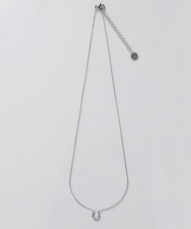 Phoebe 【金属アレルギー対応】リッチラインホースシューネックレス　シルバー/ステンレス/馬蹄/バテイ シルバー
