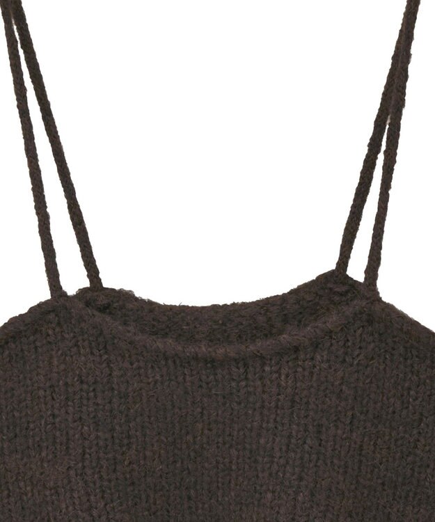 AMERICAN HOLIC ニットビスチェ Brown