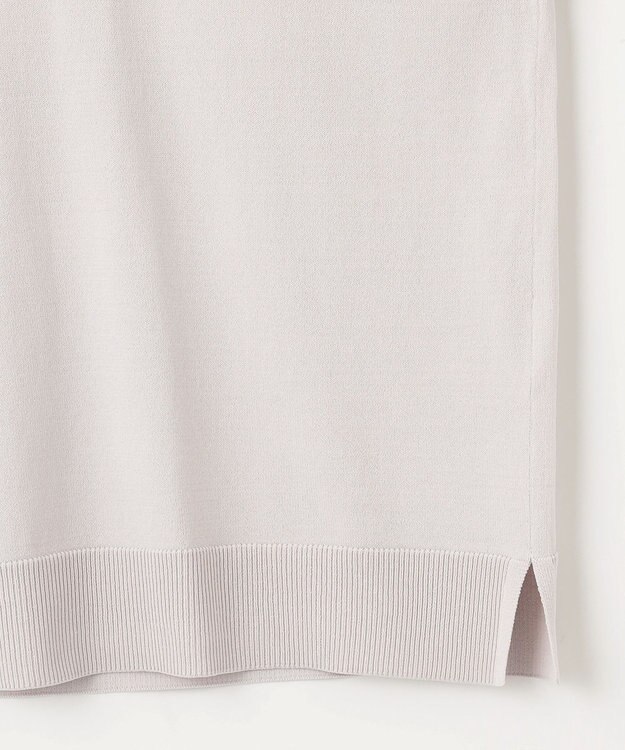 組曲 MINA六分袖タートルネック ニット ベージュ系