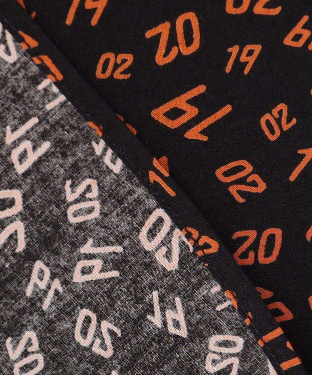 J.PRESS MEN 【J.PRESS ORIGINALS】Broad Print 1902 Regular Collar Shirt / Baggy Fit ブラック系5